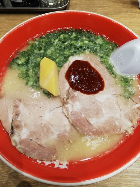 「モヒカンらーめん」@モヒカンらーめん ラーメン滑走路店の写真