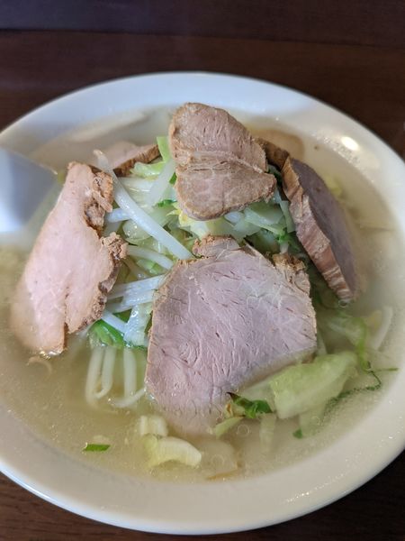 「タンメン＋チャーシュー」@はつねの写真