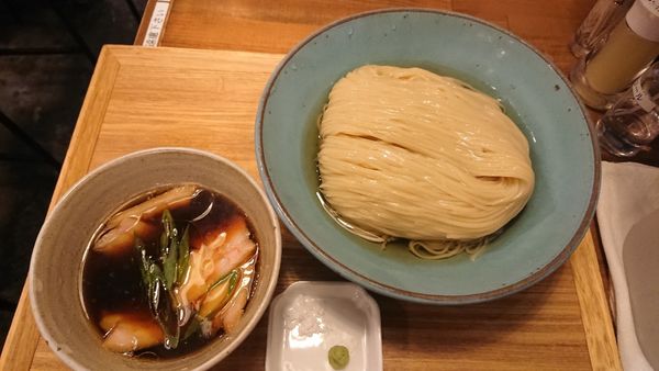 「淡麗昆布水つけ麺特盛 1200円」@いかれたNOODLE Fishtonsの写真