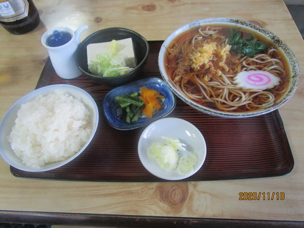 「蕎麦定食 850円」@黒田家の写真