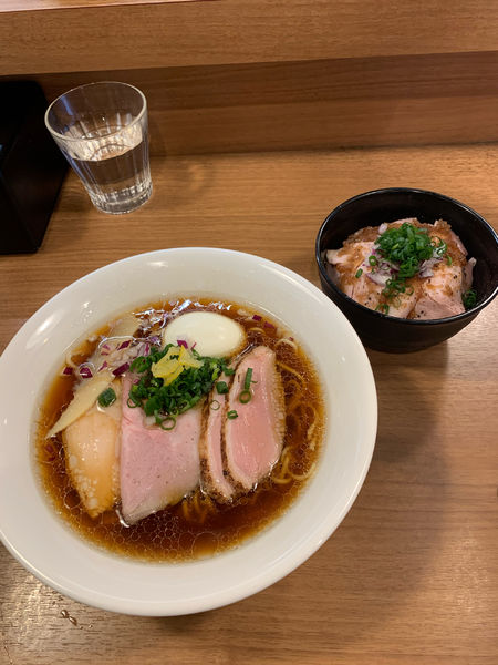 「特選鴨中華そば」@麺屋福丸の写真