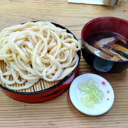 なす汁もりうどん(並盛)660円