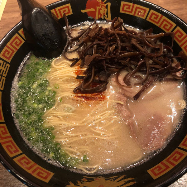 「ラーメン　890円　木耳　120円」@一蘭 前橋インター店の写真
