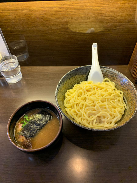 「濃厚魚介つけ麺」@川喜屋の写真
