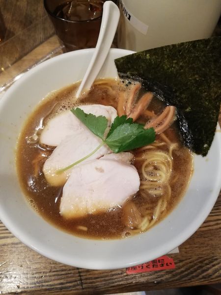 「烏賊煮干鶏白湯 900円」@新橋 纏の写真