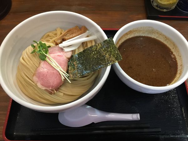「つけ麺＋特盛」@濃厚宗田つけめん 麺屋縁道の写真