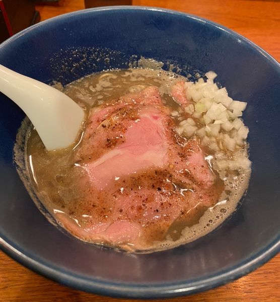 「【限定】シシホウキ煮干蕎麦　１０００円」@麺処 にぼし香 横浜店の写真