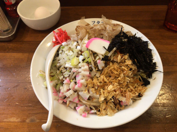 「汁なしタンメン」@極濃湯麺 フタツメ 八千代店の写真