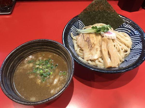 「濃厚煮干つけ麺」@つけ麺 麦ばたけの写真