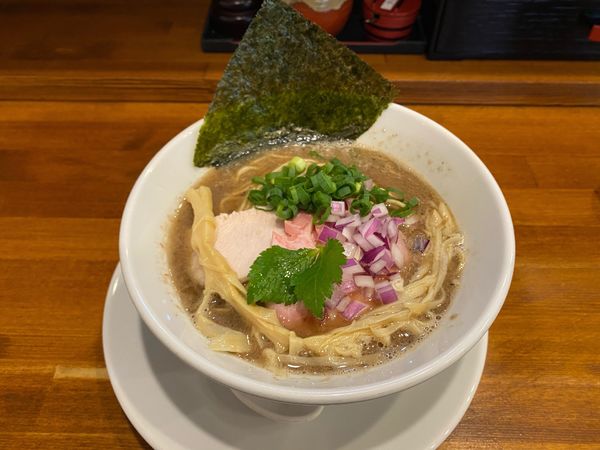 「秋刀魚らぁ麺」@らぁ麺しろの写真