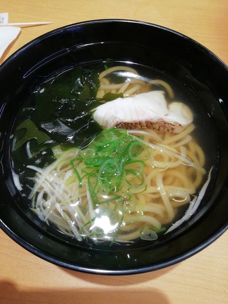 「鯛だし塩ラーメン」@スシロー 筑西玉戸店の写真