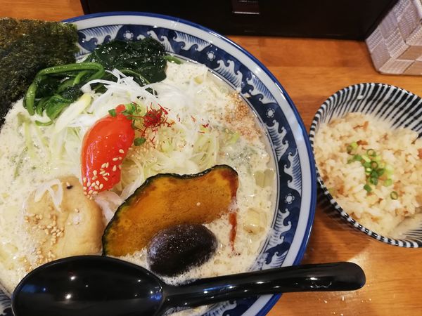 「豆乳ベジラーメン 930円」@和風楽麺 四代目 ひのでや 大宮店の写真