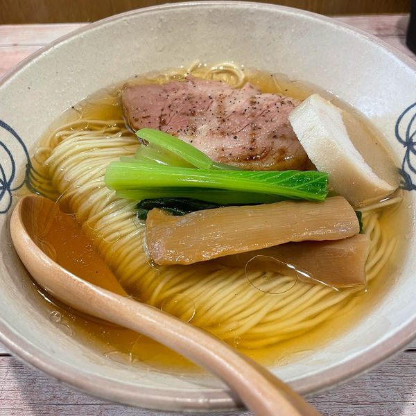 「祖師谷塩そば」@世田谷中華そば 祖師谷七丁目食堂の写真