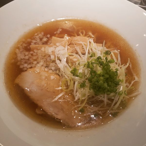 「淡麗醤油そば」@中華そば 十目一八食堂の写真