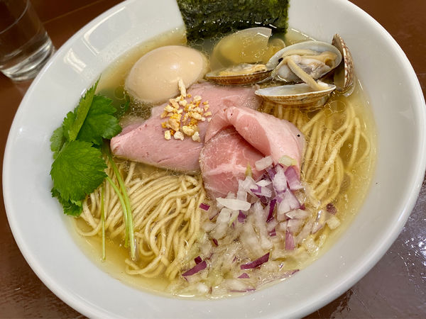 「上中華海塩」@中華そば うお青の写真