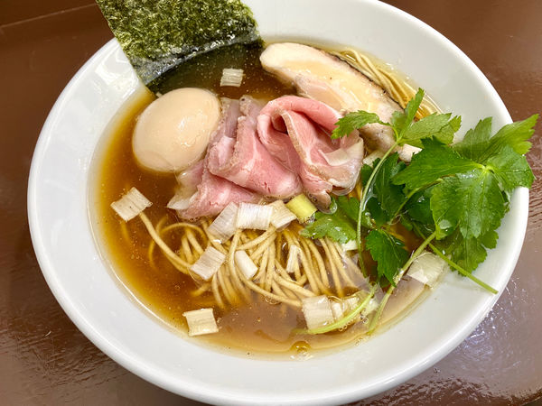 「上中華醤油」@中華そば うお青の写真