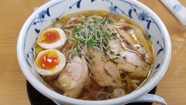 「とりらーめん　味玉付き」@サラダめん ベジサポの写真