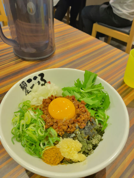 「まぜそばの定番」@麺屋こころ 鹿児島山下店の写真