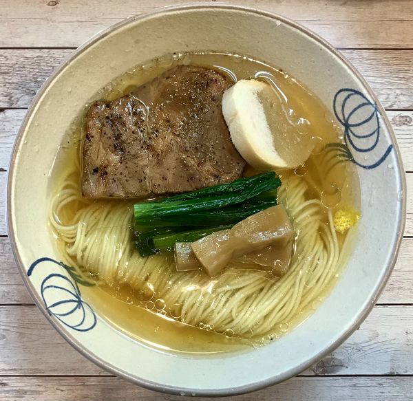 「祖師谷塩そば」@世田谷中華そば 祖師谷七丁目食堂の写真