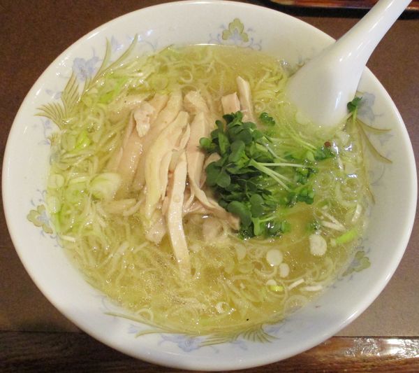 「トリソバ　850円」@鶏舎の写真