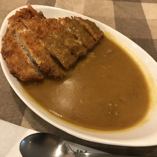 「トンカツカレー（￥950）※」@はり重カレーショップの写真
