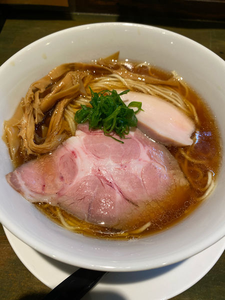 「ラーメン（醤油.細麺）」@麺屋 食べいろの写真