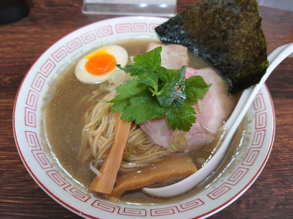 「煮干しらぁ麺 800円」@らぁ麺 大金星の写真