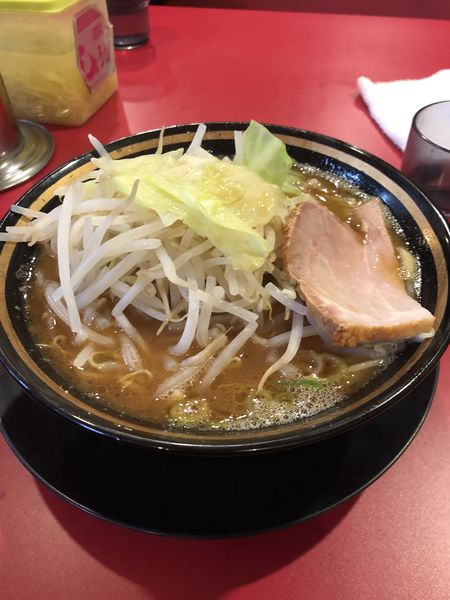 「野菜ラーメン」@家系ラーメン 熊田家の写真
