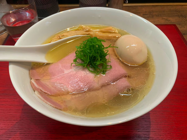 「特製塩蕎麦」@神保町黒須の写真