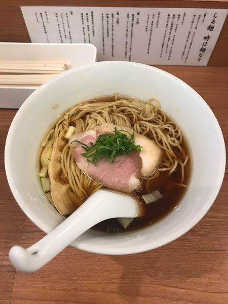 「らぁ麺」@らぁ麺 時は麺なりの写真