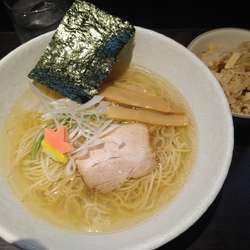 ランチセット塩+浅利ご飯¥980-