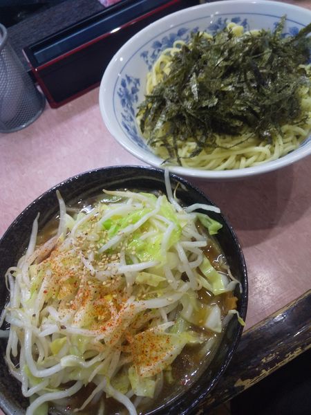 「あつ野菜890円きざみのり50円」@所沢大勝軒の写真