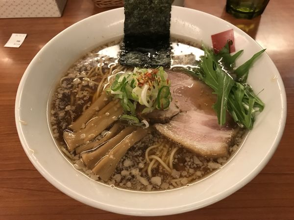 「背脂 中華そば 830円」@東京の中華そば ちよがみの写真