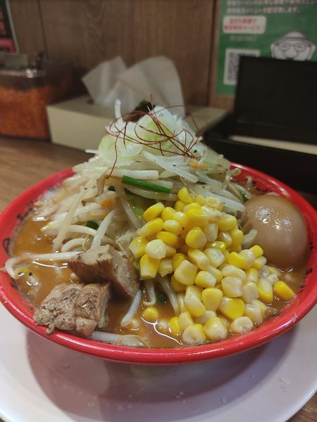 「味噌野郎らーめん」@野郎ラーメン 大森店の写真