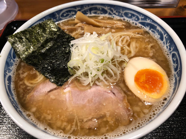 「中華麺中盛800円」@つけ麺 秋山の写真