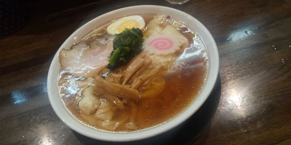 「ワンタン麺」@中華そば 光来の写真