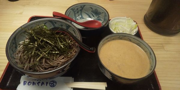 「ごまつけそば」@つけ蕎麦 BONSAI 立川北口店の写真