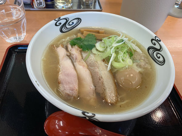 「特製あさり鶏SOBA」@麺屋 勝天の写真