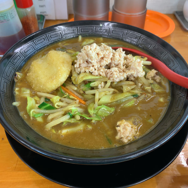 「カレータンメン」@麺屋ゆらの写真