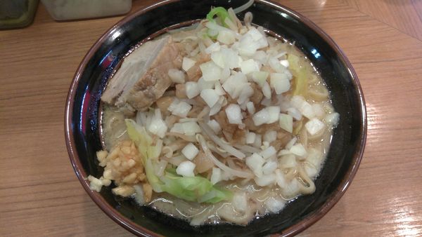 「家系二郎850円」@横濱家系ラーメン 馬場壱家 風の陣の写真