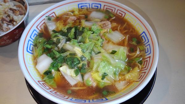 「白菜醤油ラーメン」@ラーメン 仙の写真