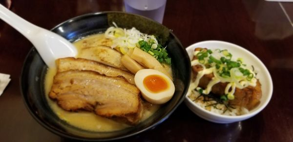 「特製鶏ラーメン塩」@らーめんなが田の写真