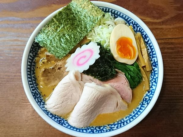 「味噌拉麺、肉増し、生海苔」@良温(Ra-on)の写真