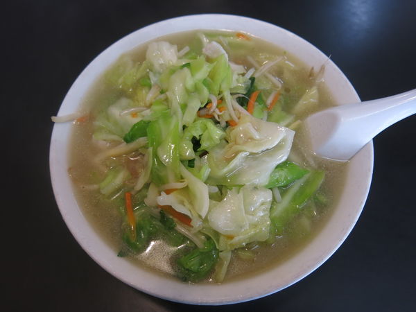 「タンメン：700円」@萬楽飯店の写真