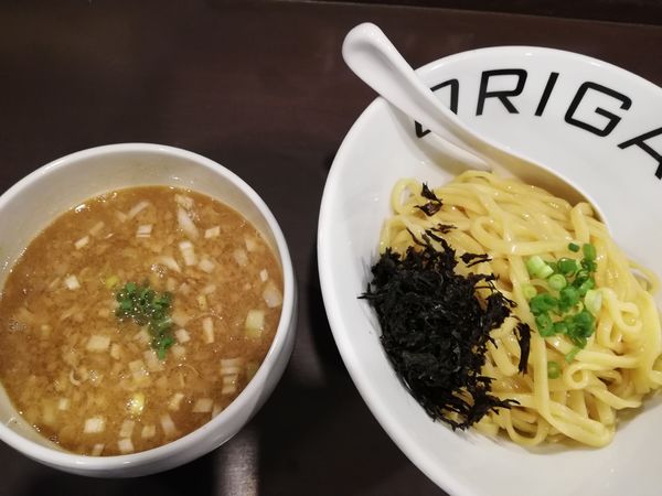 「濃厚煮干つけ麺 850円」@麺屋 ORIGAMIの写真