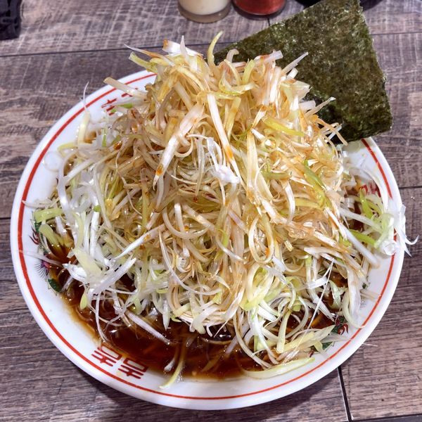 「ネギラーメン（750円）」@つけ麺 アメミ屋の写真