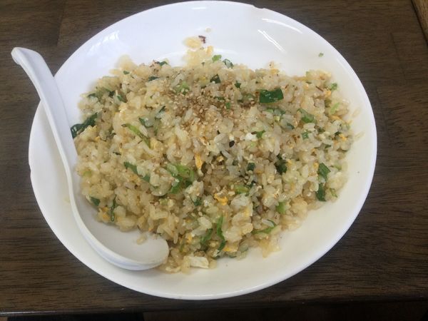 「ねぎ玉チャーハン+半ねぎラーメン(¥400+100)」@陽気軒の写真