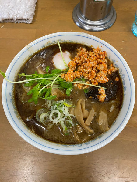 「豚骨辛味噌」@MENYA 食い味の道有楽の写真