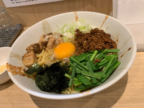 「辛まぜそば」@麺処つむじの写真