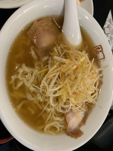 「ネギラーメン」@喜多方ラーメン 坂内 五反田駅前店の写真